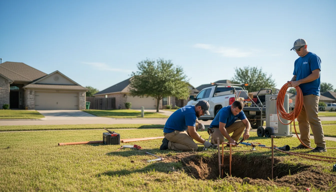 Plumber in Hallettsville, TX near me